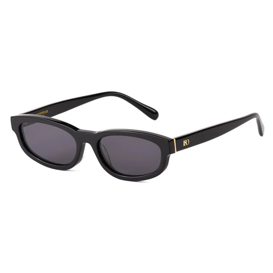 180 EYEWEAR 'GIA' FT. GLOSS BLACK W. BLACK LENS