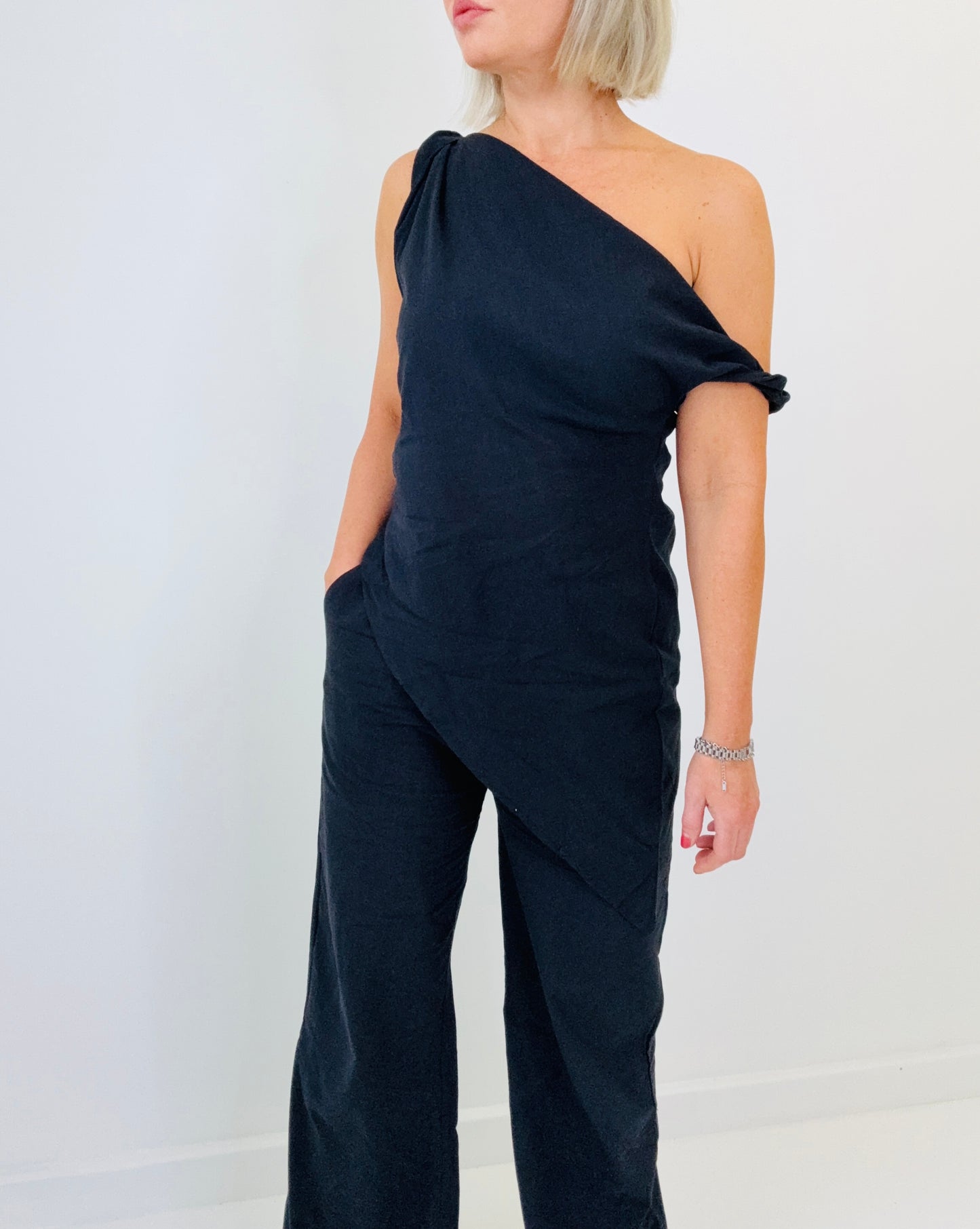 Rome Linen Set- Black