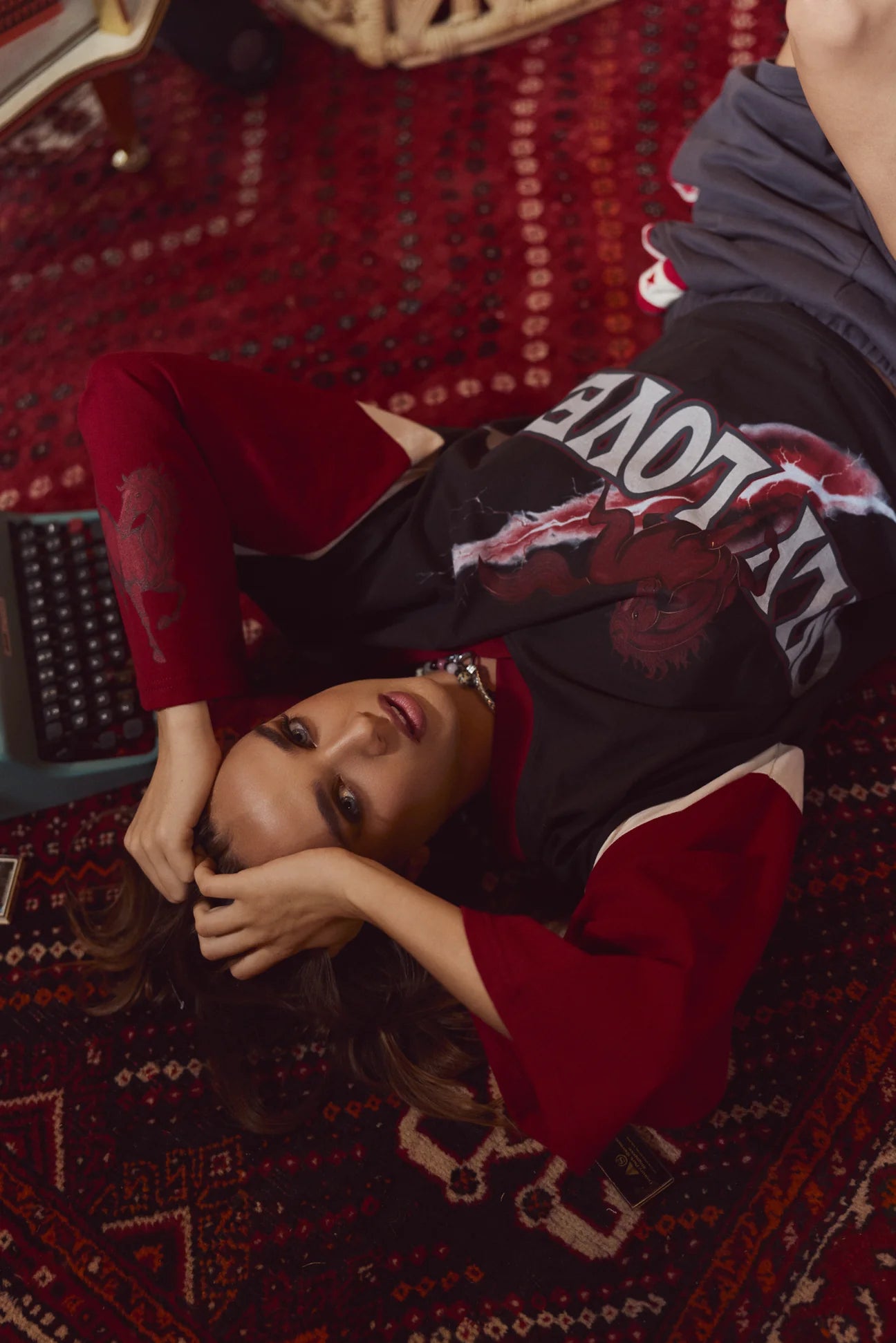 ONLY LOVERS LEFT- MUSTANG BOXY LONG SLEEVE TEE