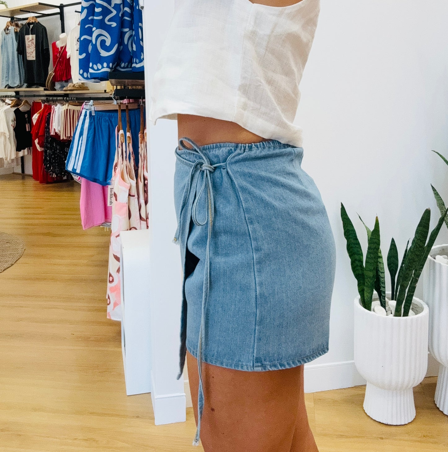 Lucy Denim Skort