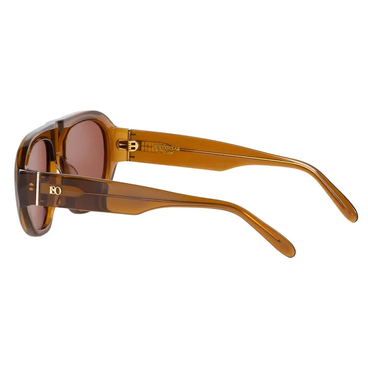 180EYEWEAR- DUNE' FT. WHISKEY W. BROWN LENS