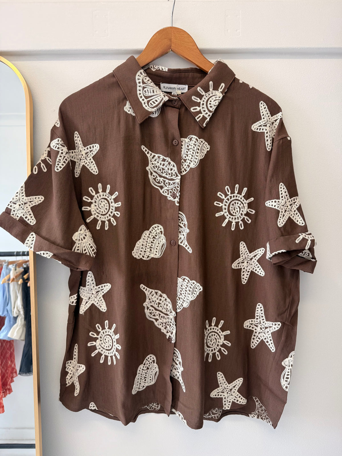 Koa shirt- Chocolate