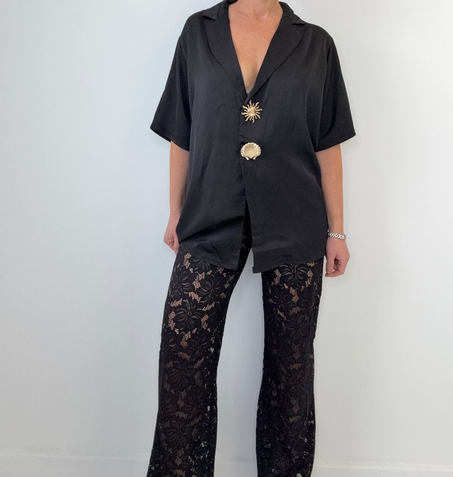 Ella lace set- Black