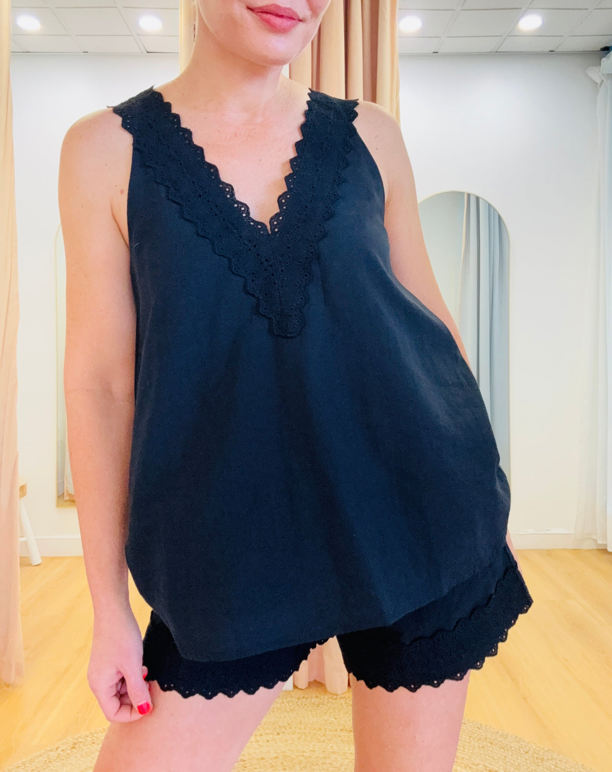 By Frankie/ Hazel Cami- Black