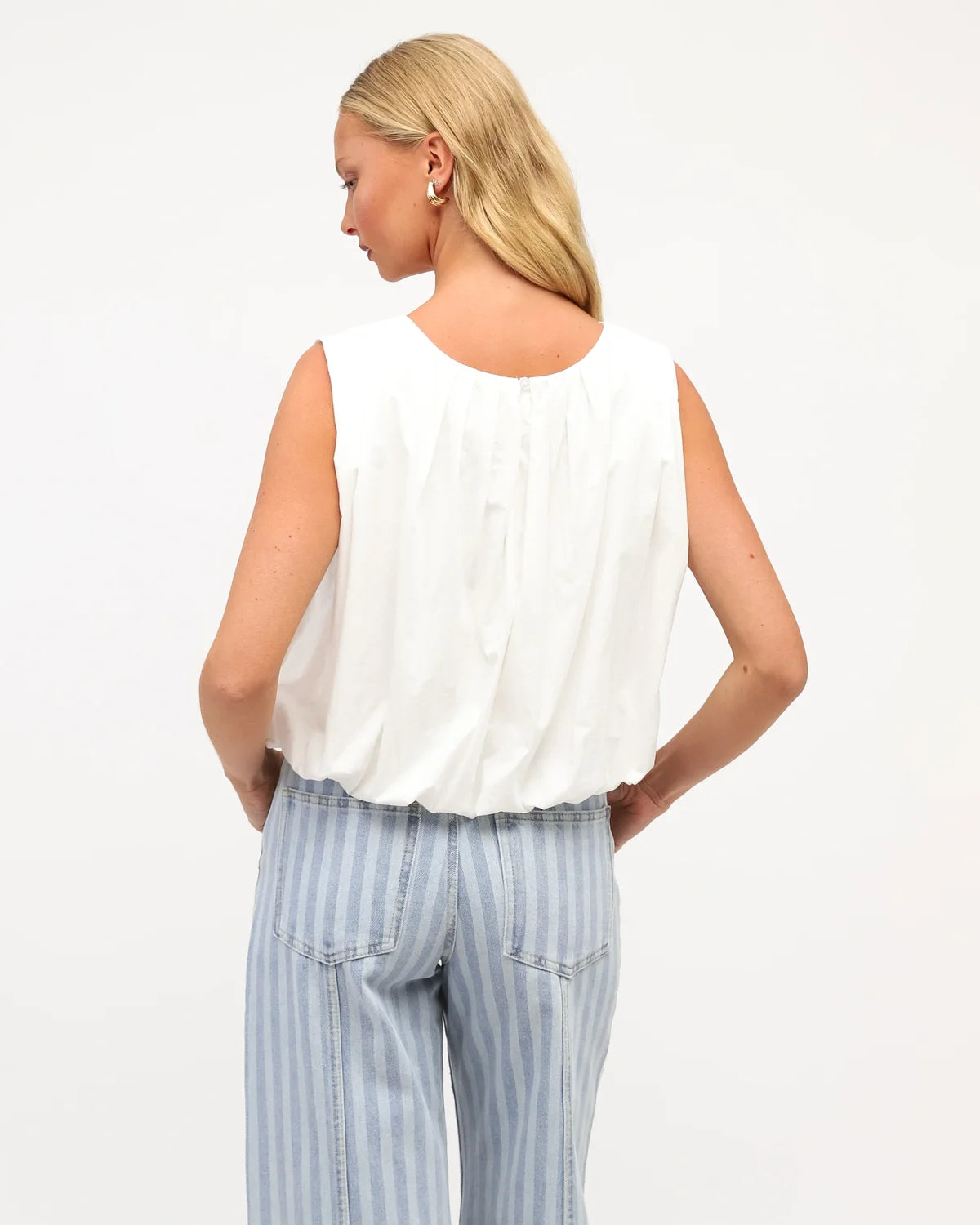 Sally Blouse- White