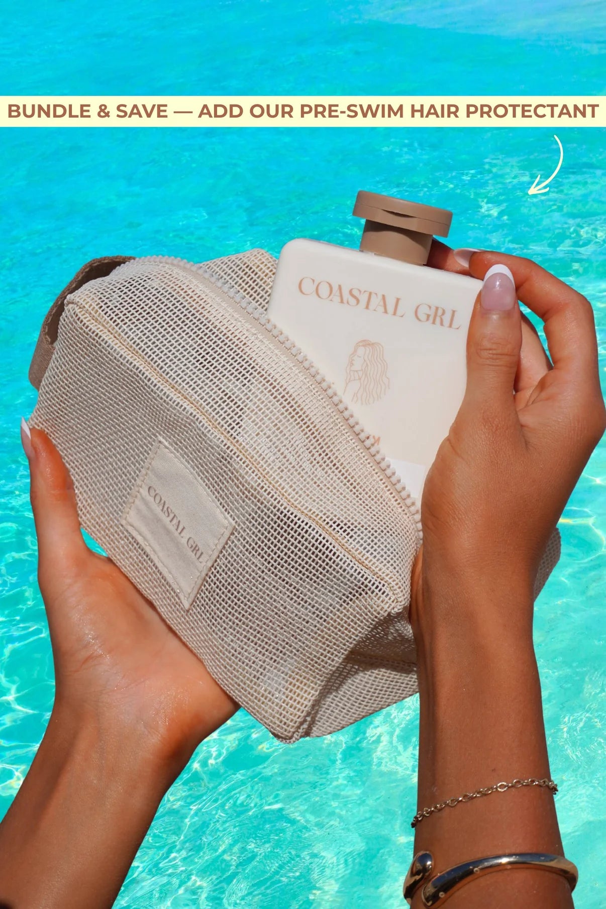 COASTAL GRL- Beach Accessory Bag