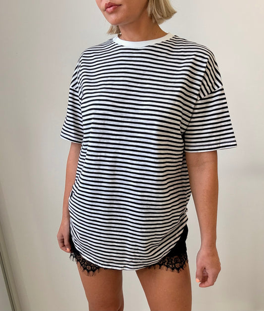 By Frankie / Ava Stripe Set- Black