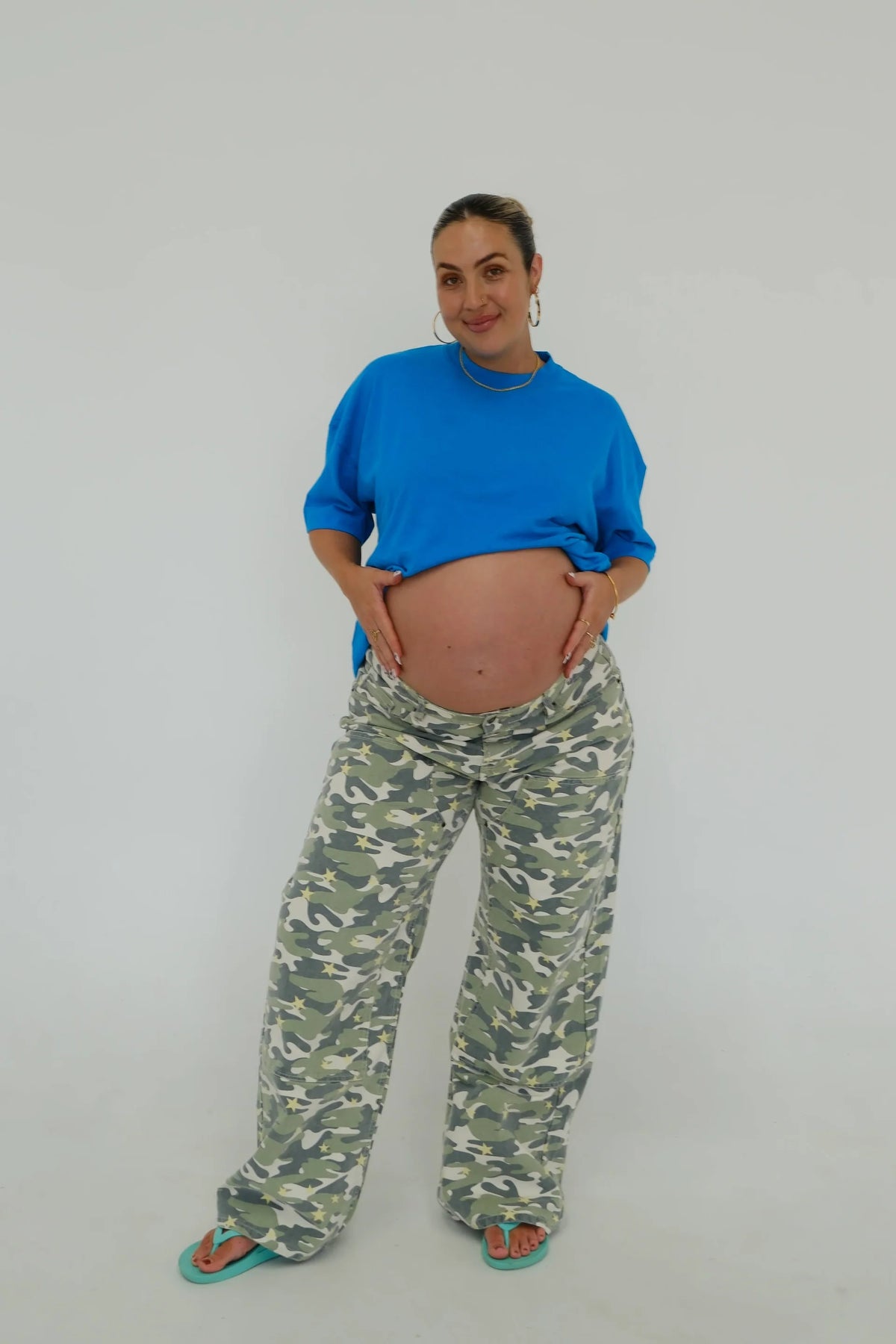 BY BILLIE/ BAGGY JEAN - CAMO STAR