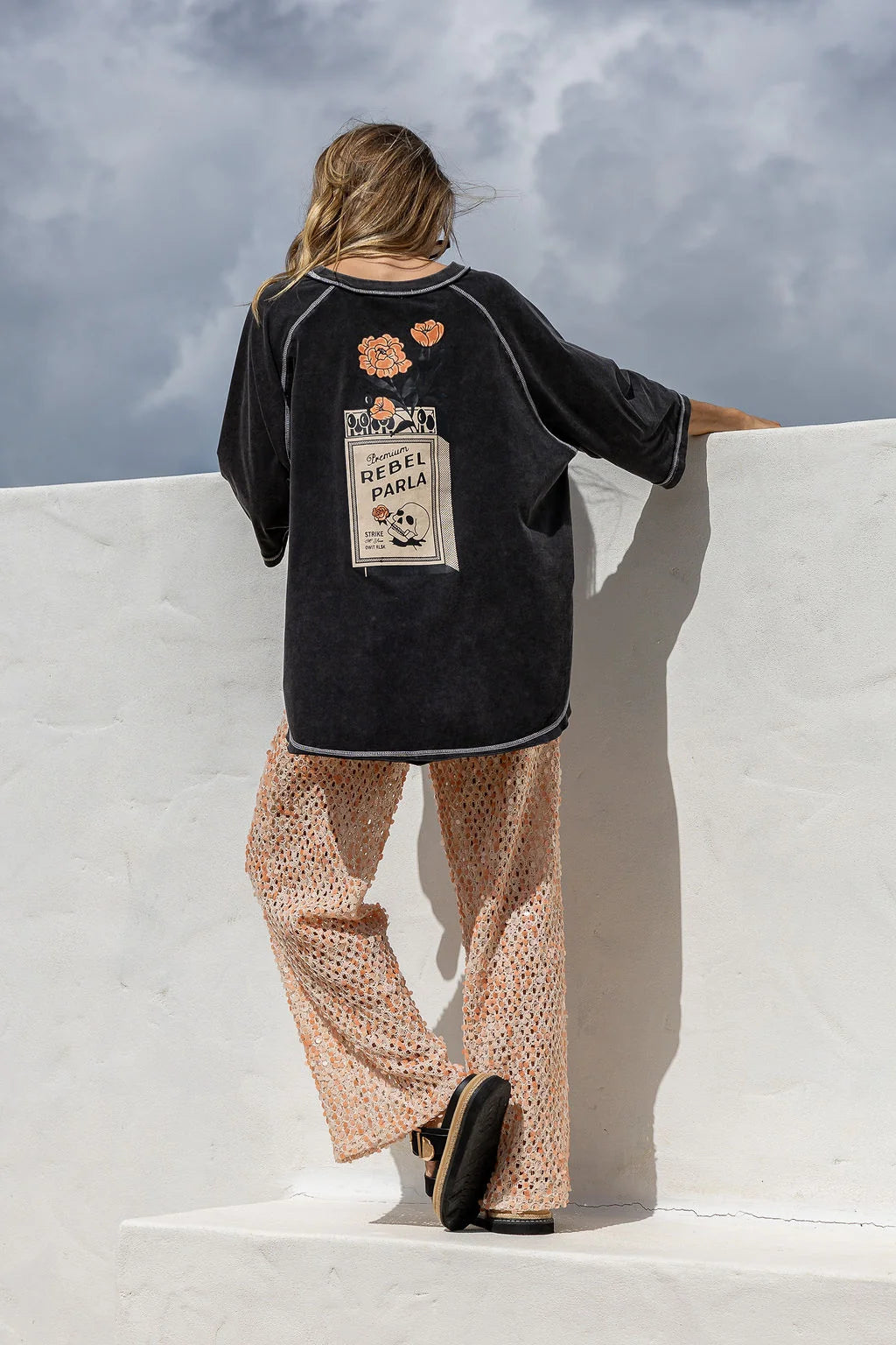 PEACH & PARLA
REBEL PARLA TEE