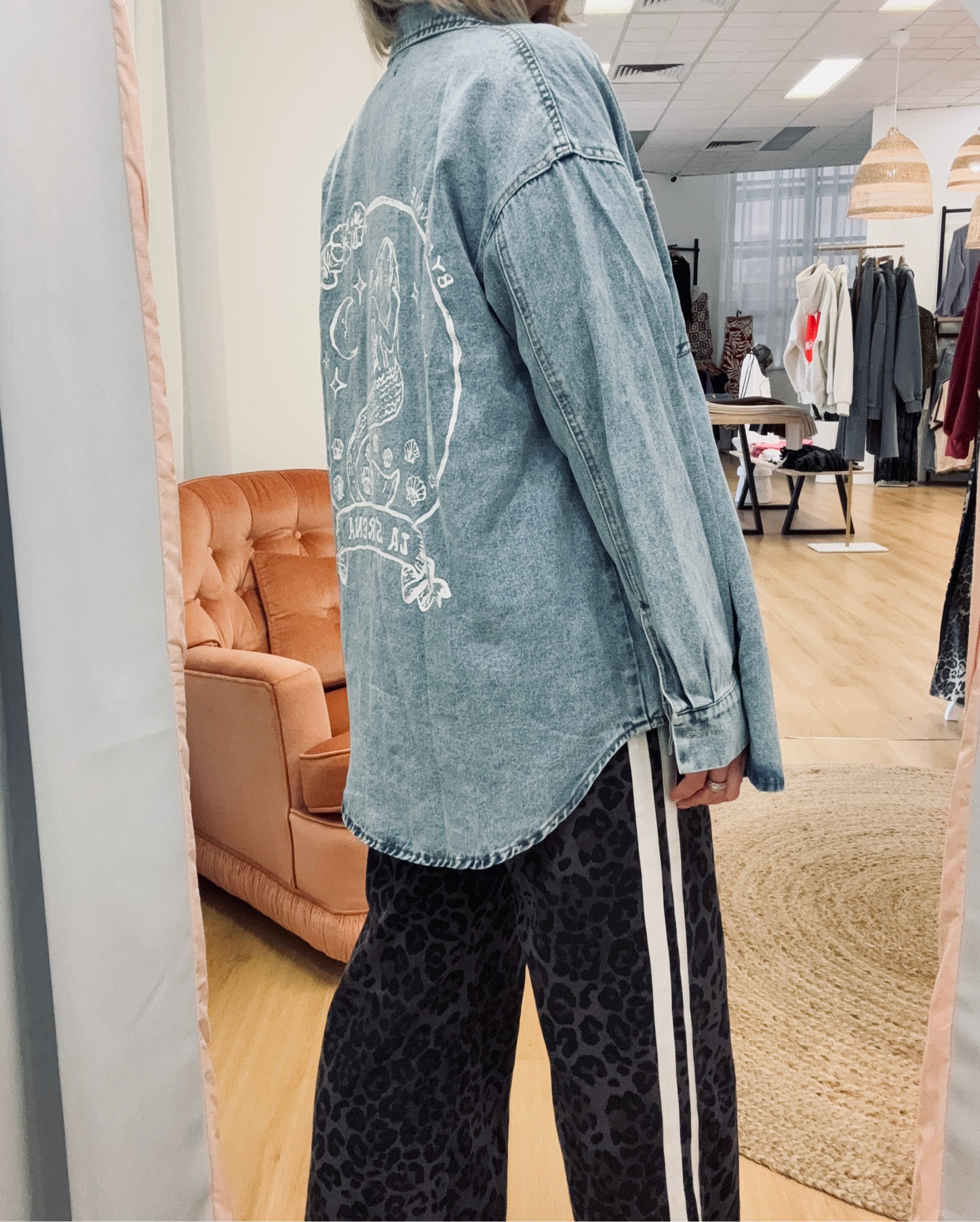 Leopard Racer- Grey Wash