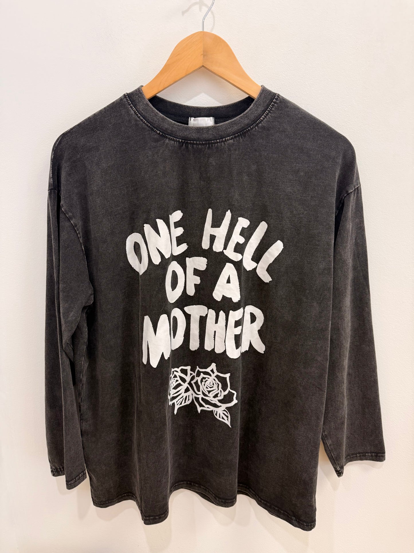 By Frankie / Mother Long Sleeve - Acid Wash