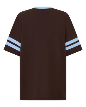 SSAINT 22 MOTION TEE - POWDER BLUE & ESPRESSO