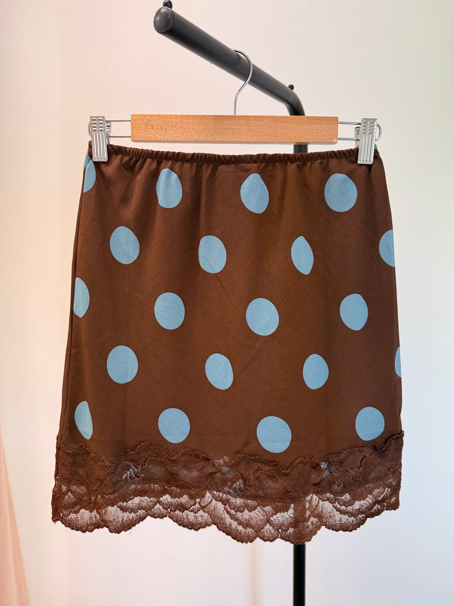By Frankie/ Polka Dot Lace Skirt