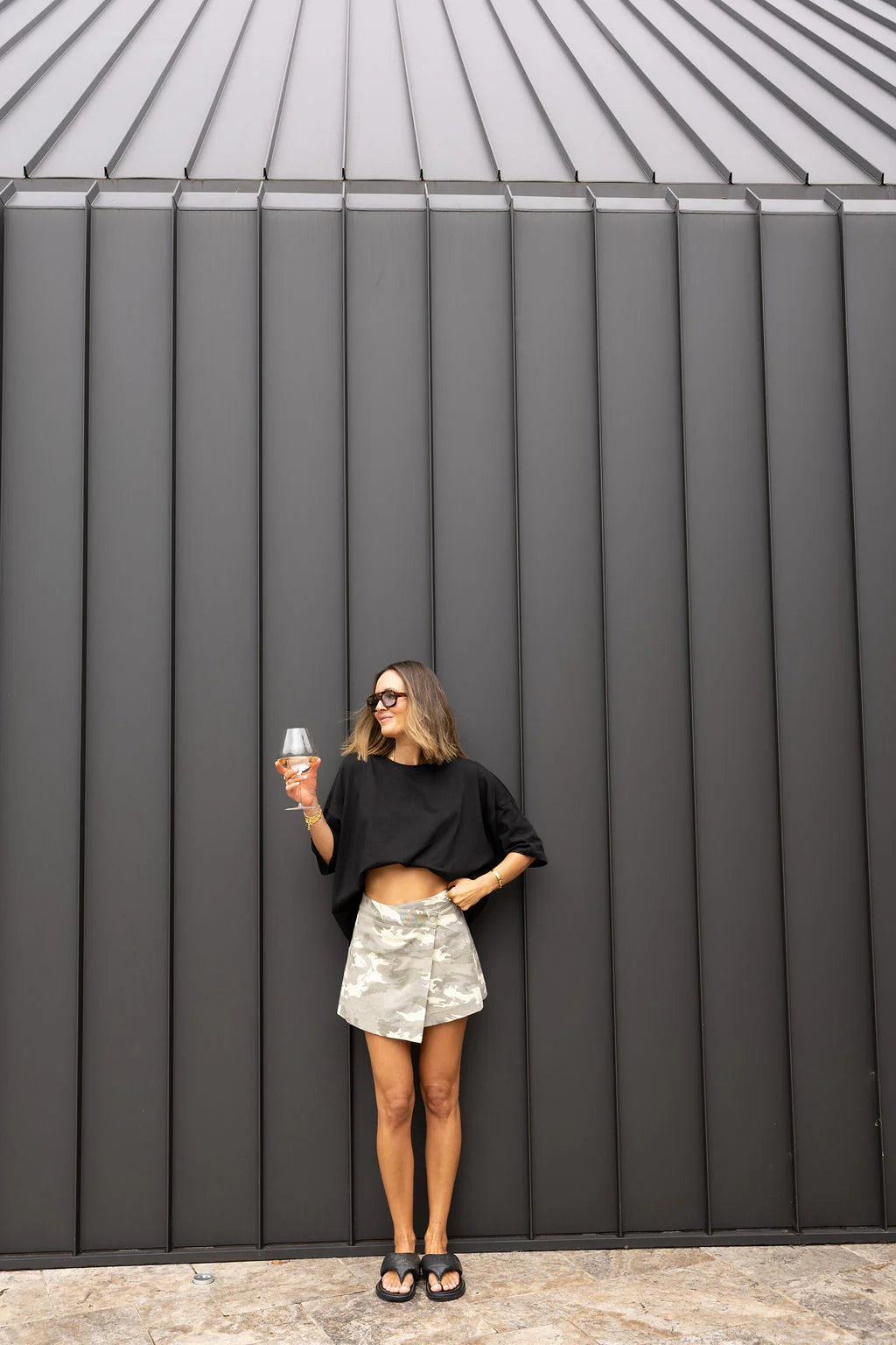 LUNA LANE- The Winnie Skirt / Camo