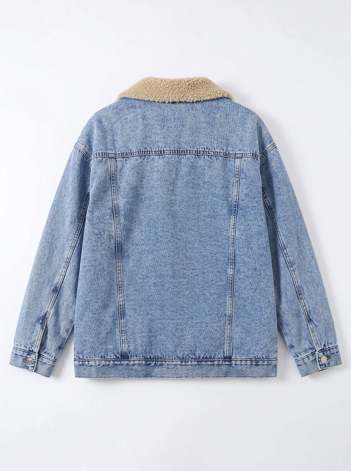 Hazel Fleece Lined Denim Jacket