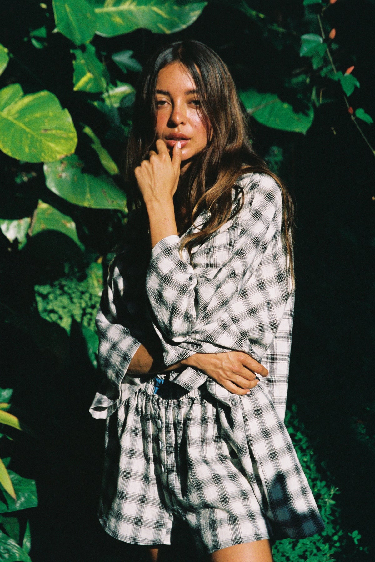 CIAO CIAO/ SONDER CHECK BUNGALOW SHIRT
