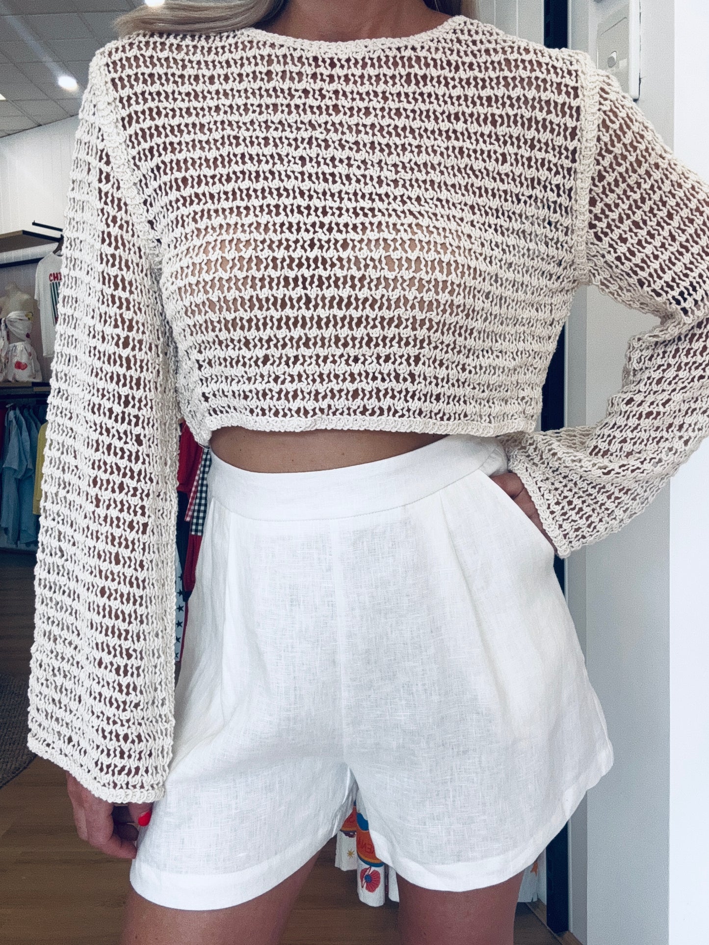 Riva Crochet Top