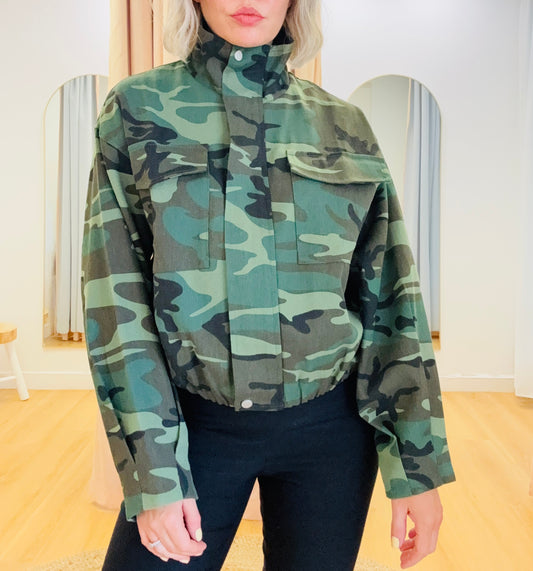 By Frankie / Lottie Bomber- Camo