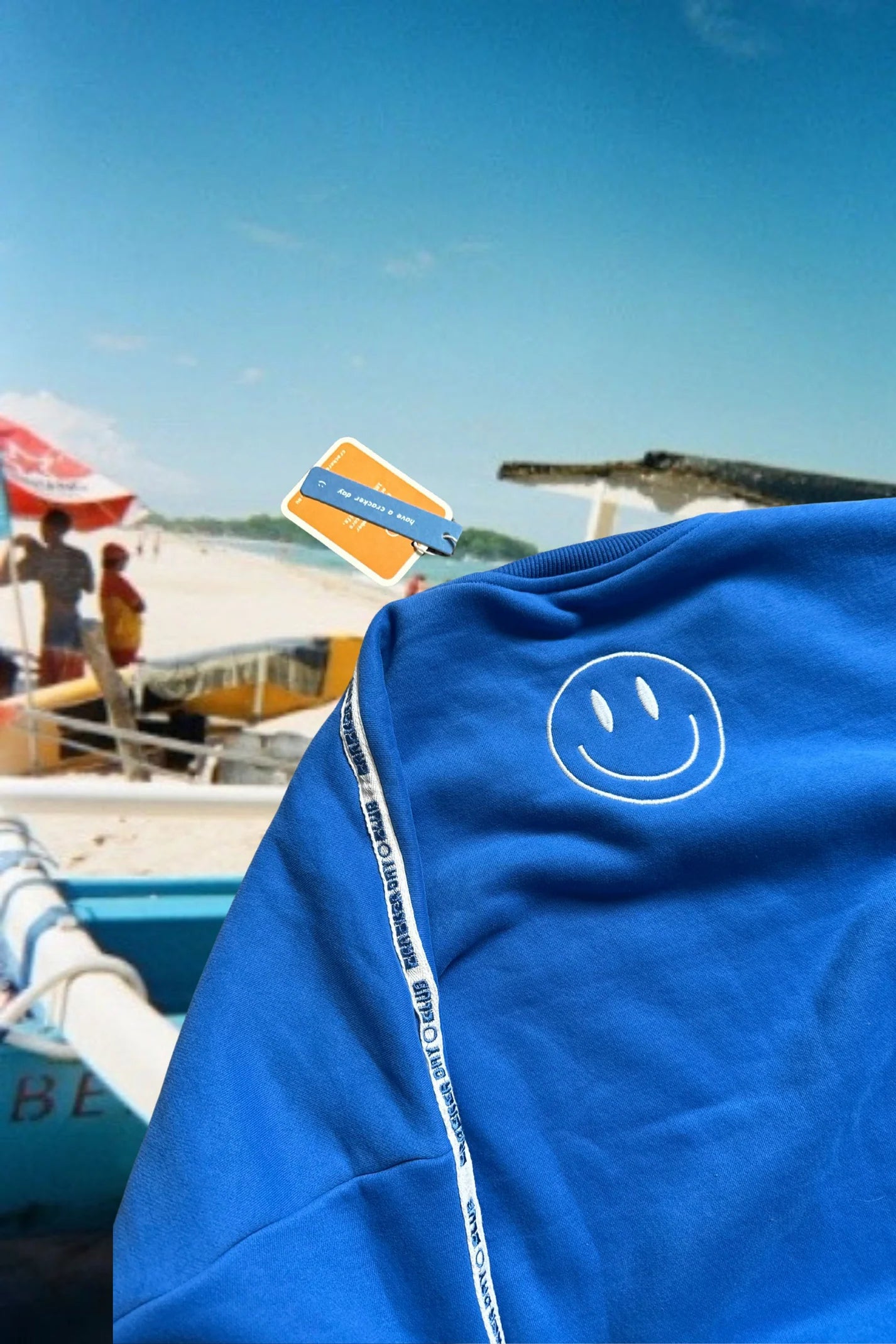 CLOUD RACER SWEATER - BLUE