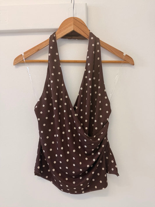 Lillie Halter- Choc/Polka Dot