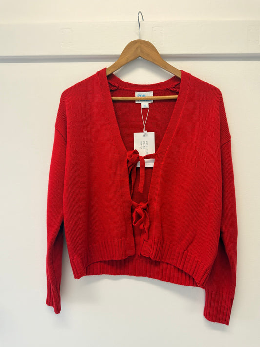 Stella tie cardigan