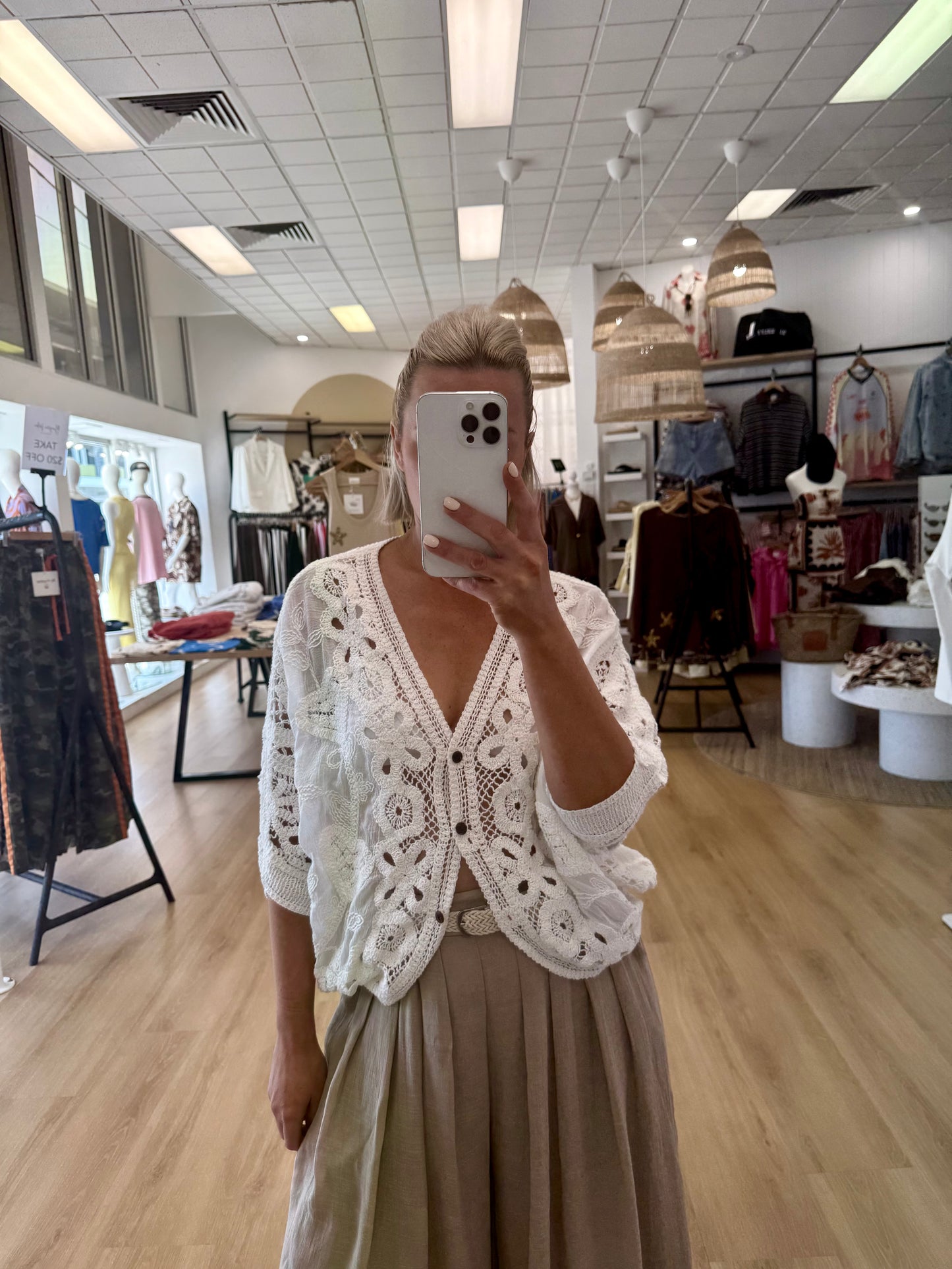 Lottie Crochet Blouse