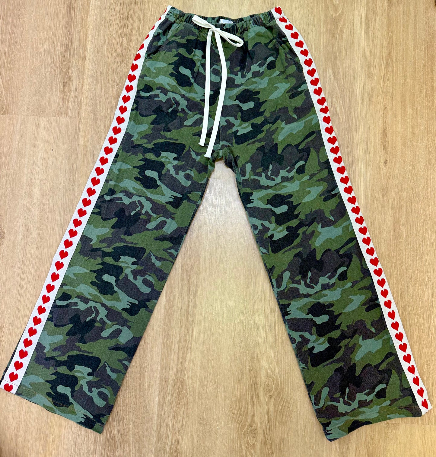 Camo Heart Racer- Army Green