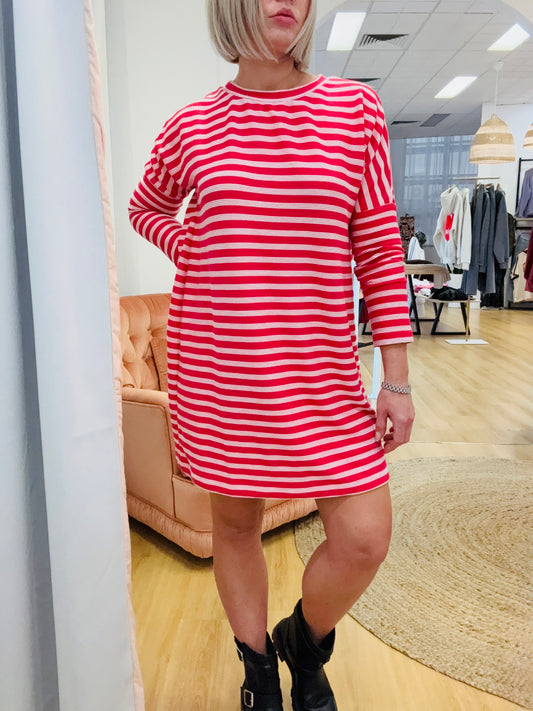 VIVA MAGENTA knit dress