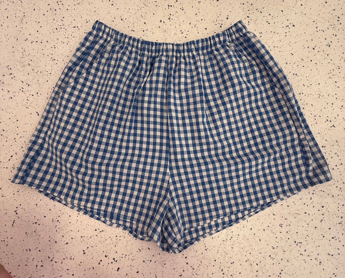 By Frankie/ Brontë Short- Blue Gingham