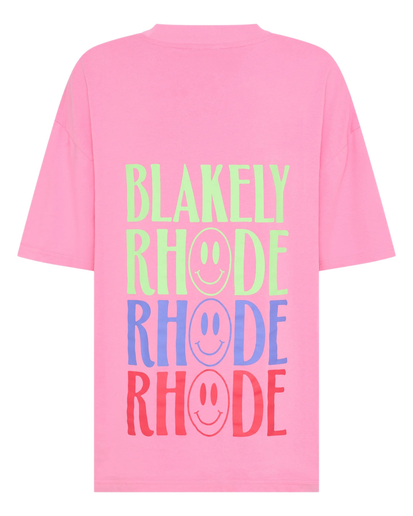 Blakely Rhode Multi Logo Tee Pink