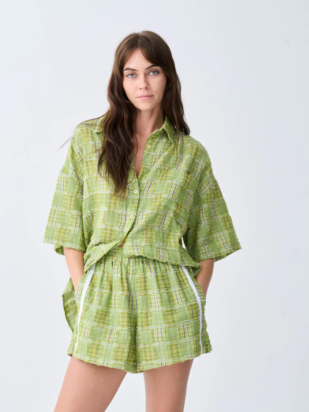 NEAR THE SEA- SUN SEEKER SHORT - GREEN