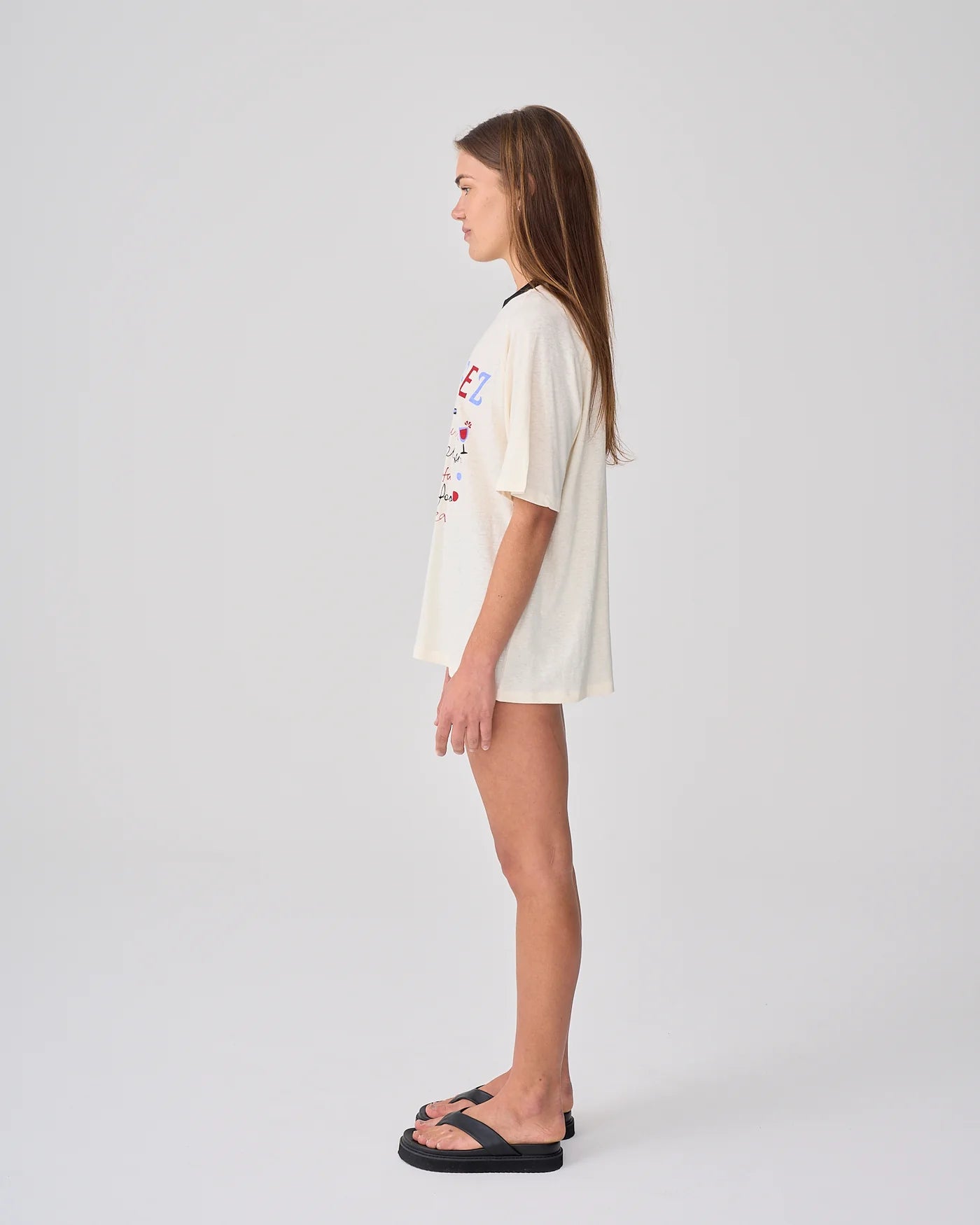 NEAR THE SEA-ST TROPEZ HEMP TEE