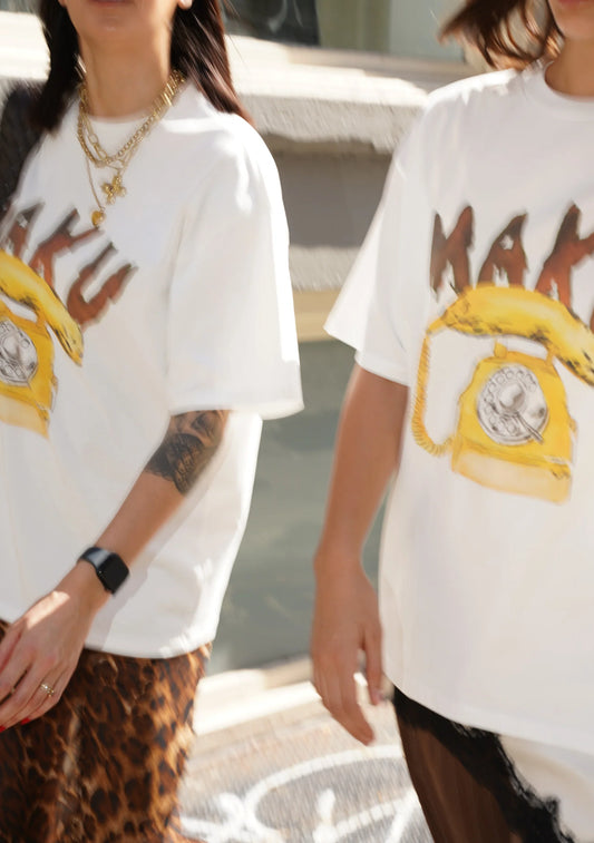 MAKU- BANANA PHONE OVERSIZE TEE