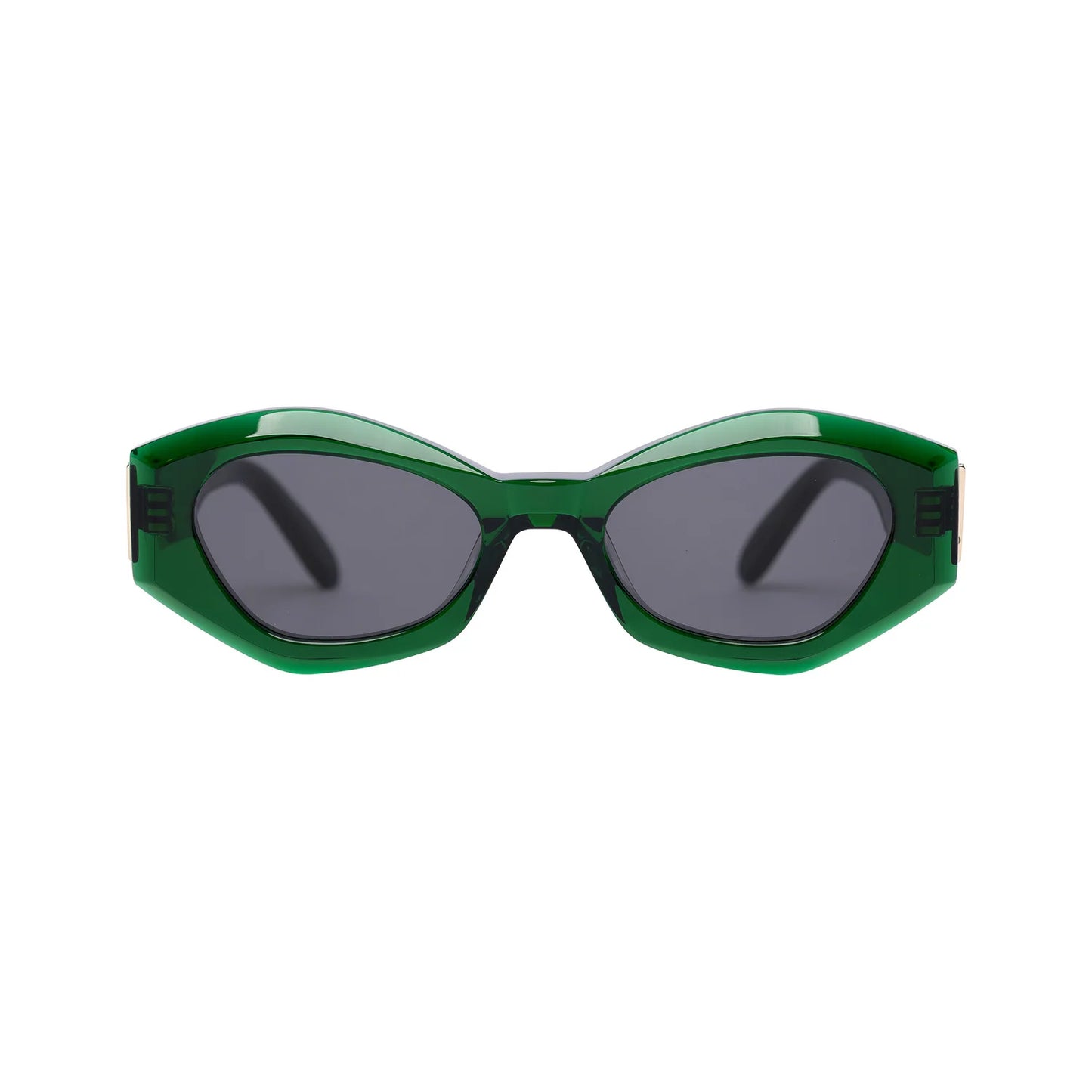 'RUFUS' FT. TRANSPARENT GREEN W. BLACK LENS
