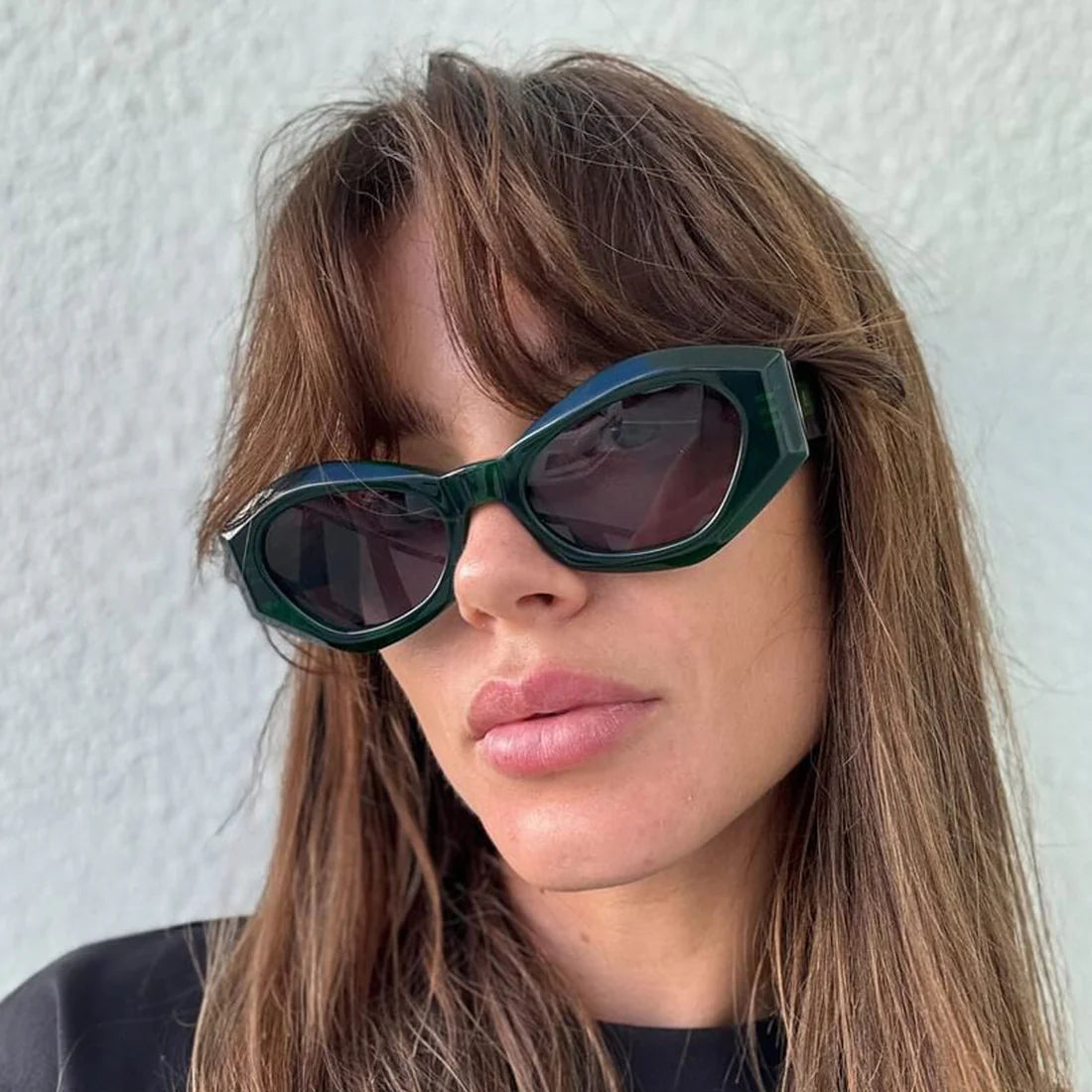'RUFUS' FT. TRANSPARENT GREEN W. BLACK LENS