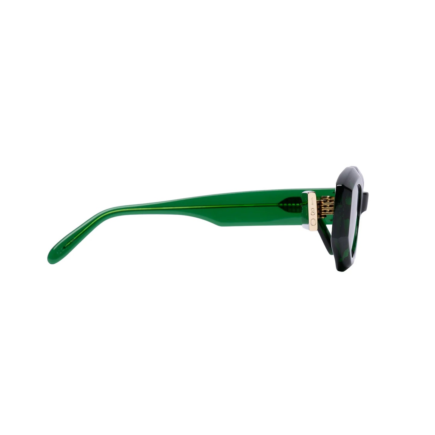 'RUFUS' FT. TRANSPARENT GREEN W. BLACK LENS
