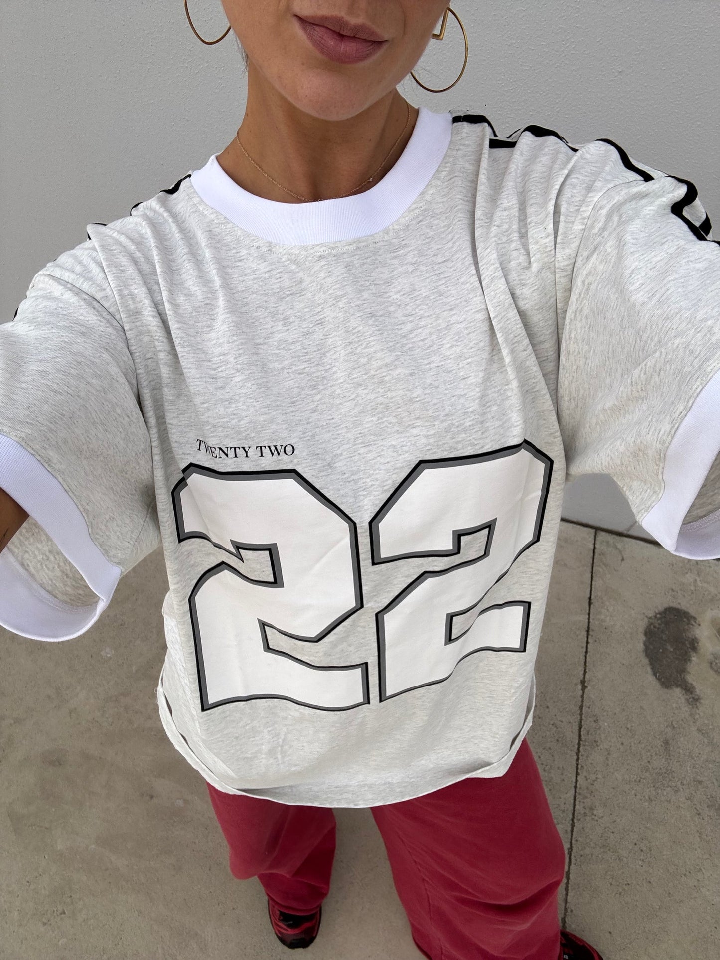 SSAINT Twenty Two Tee-Grey