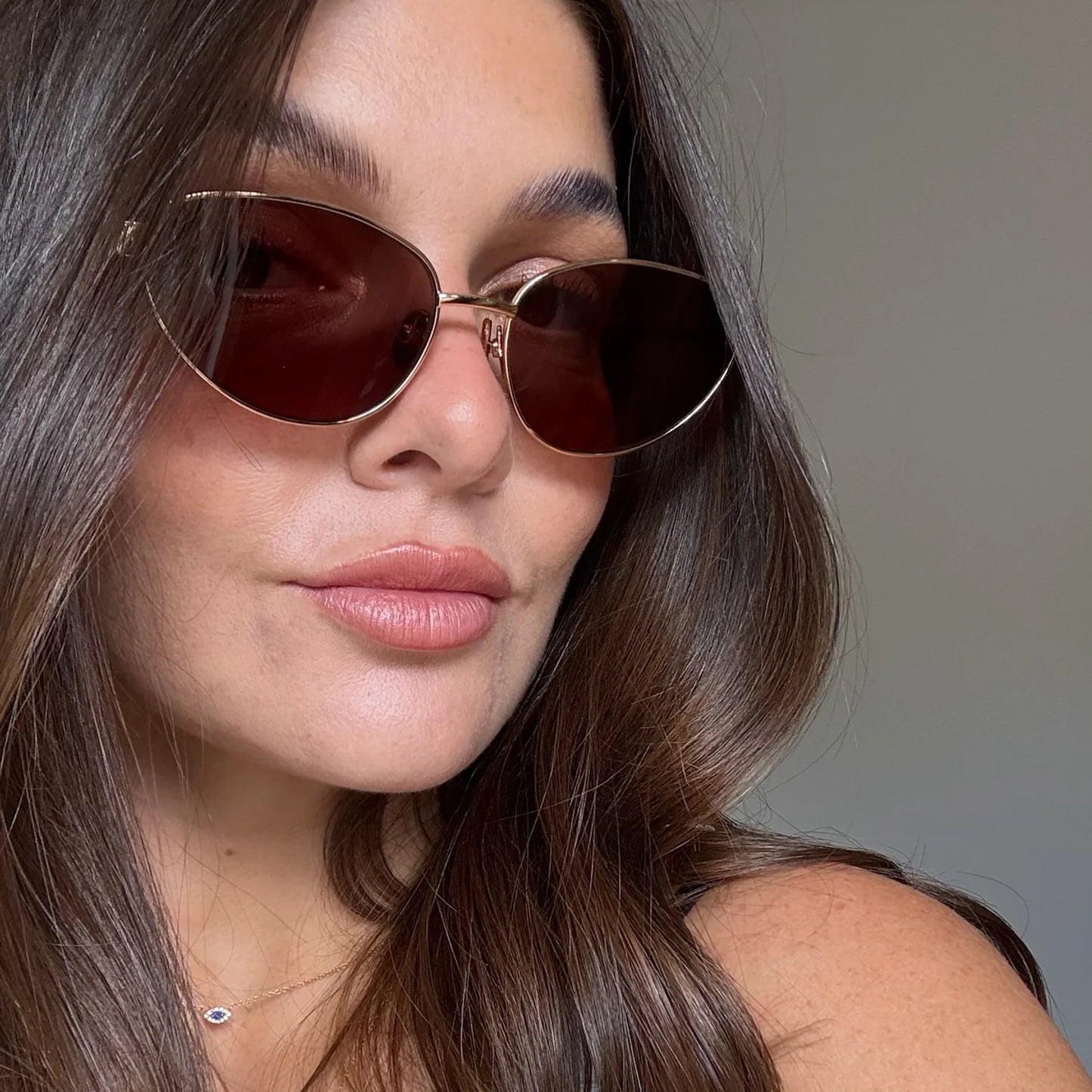 180 EYEWEAR ZEPHYR' FT. GOLD W. BROWN LENS