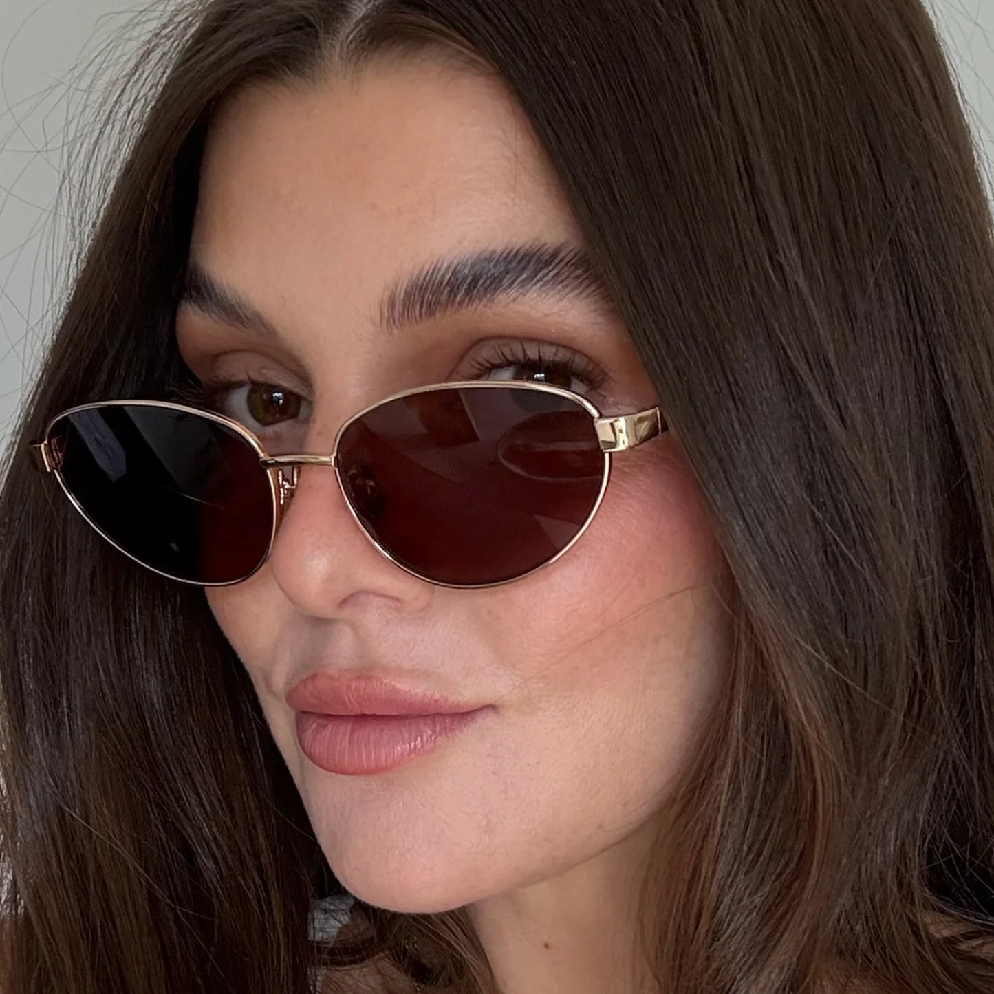 180 EYEWEAR ZEPHYR' FT. GOLD W. BROWN LENS