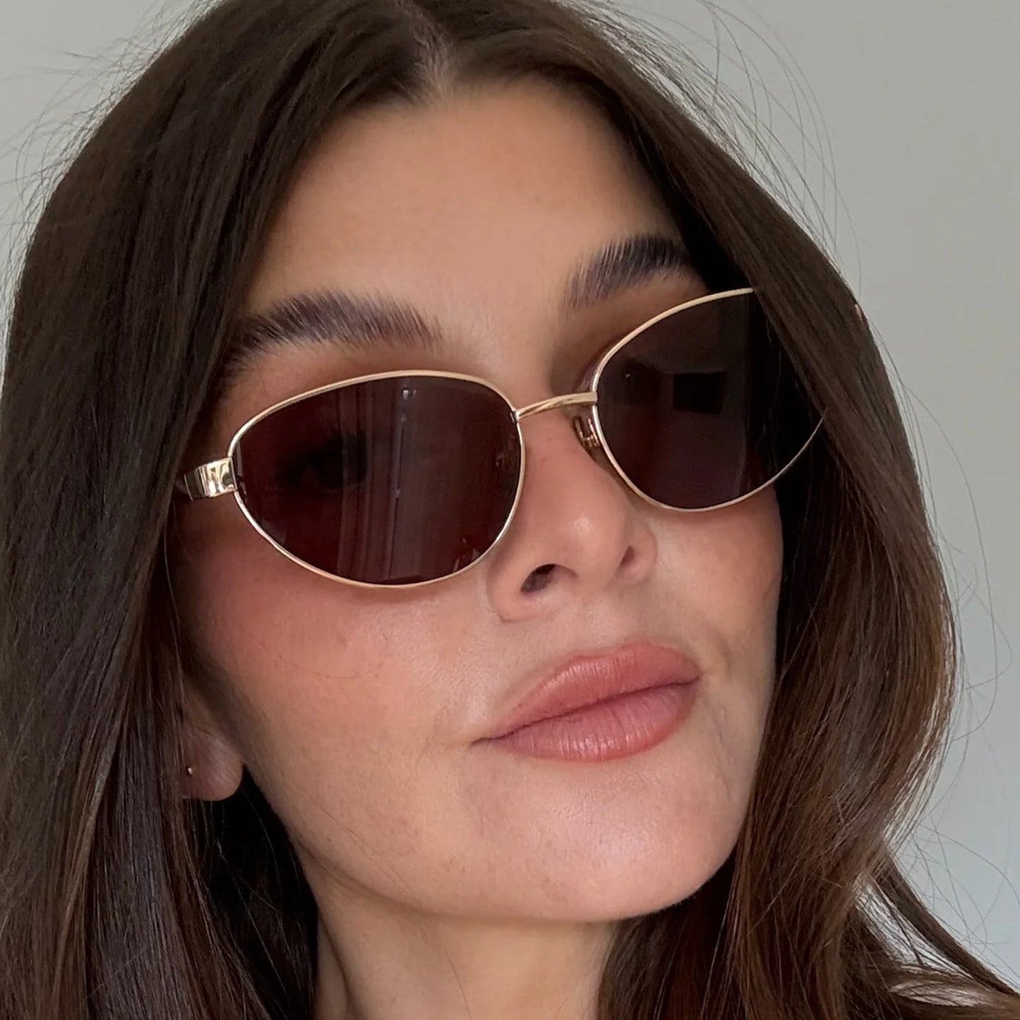 180 EYEWEAR ZEPHYR' FT. GOLD W. BROWN LENS