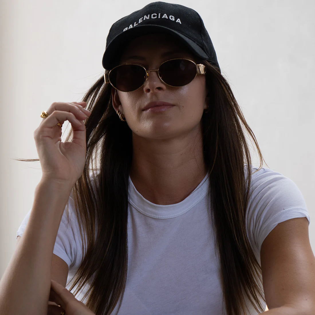 180 EYEWEAR 'ISLA' FT. GOLD W. BROWN LENS