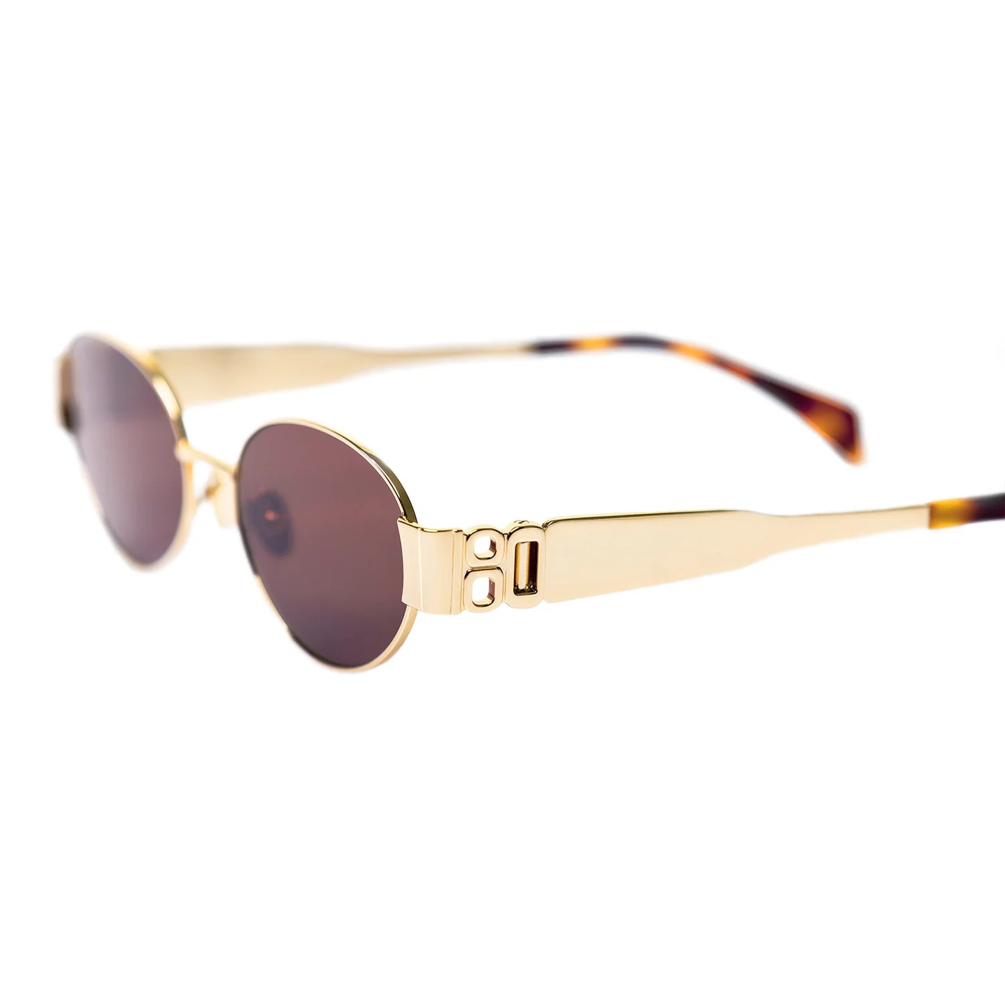 180 EYEWEAR 'ISLA' FT. GOLD W. BROWN LENS