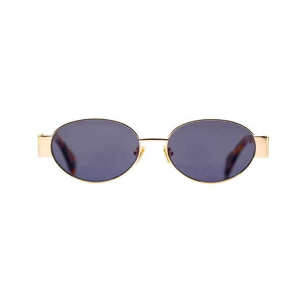 180 EYEWEAR 'ISLA' FT. GOLD W. BLACK LENS