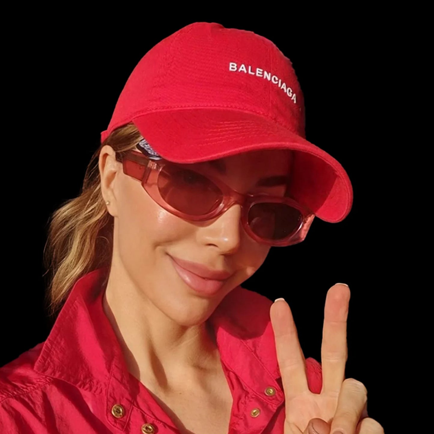 180 EYEWEAR RZA' FT. TRANSPARENT PINK W. BROWN LENS