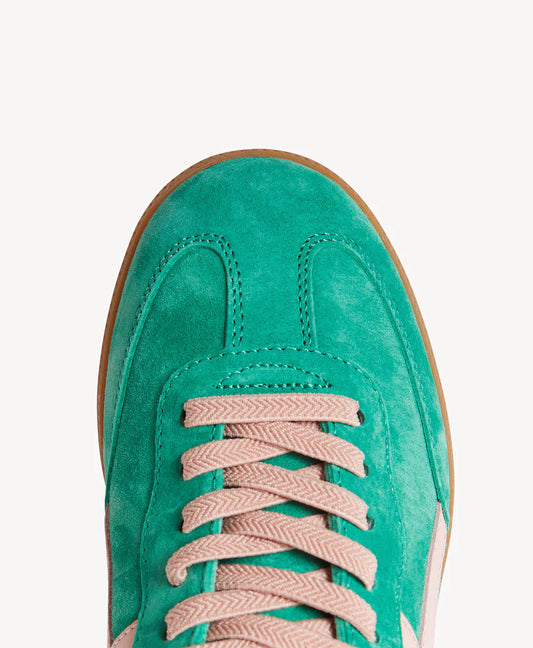 2001 CROSSROADS- Pine/Pink Suede