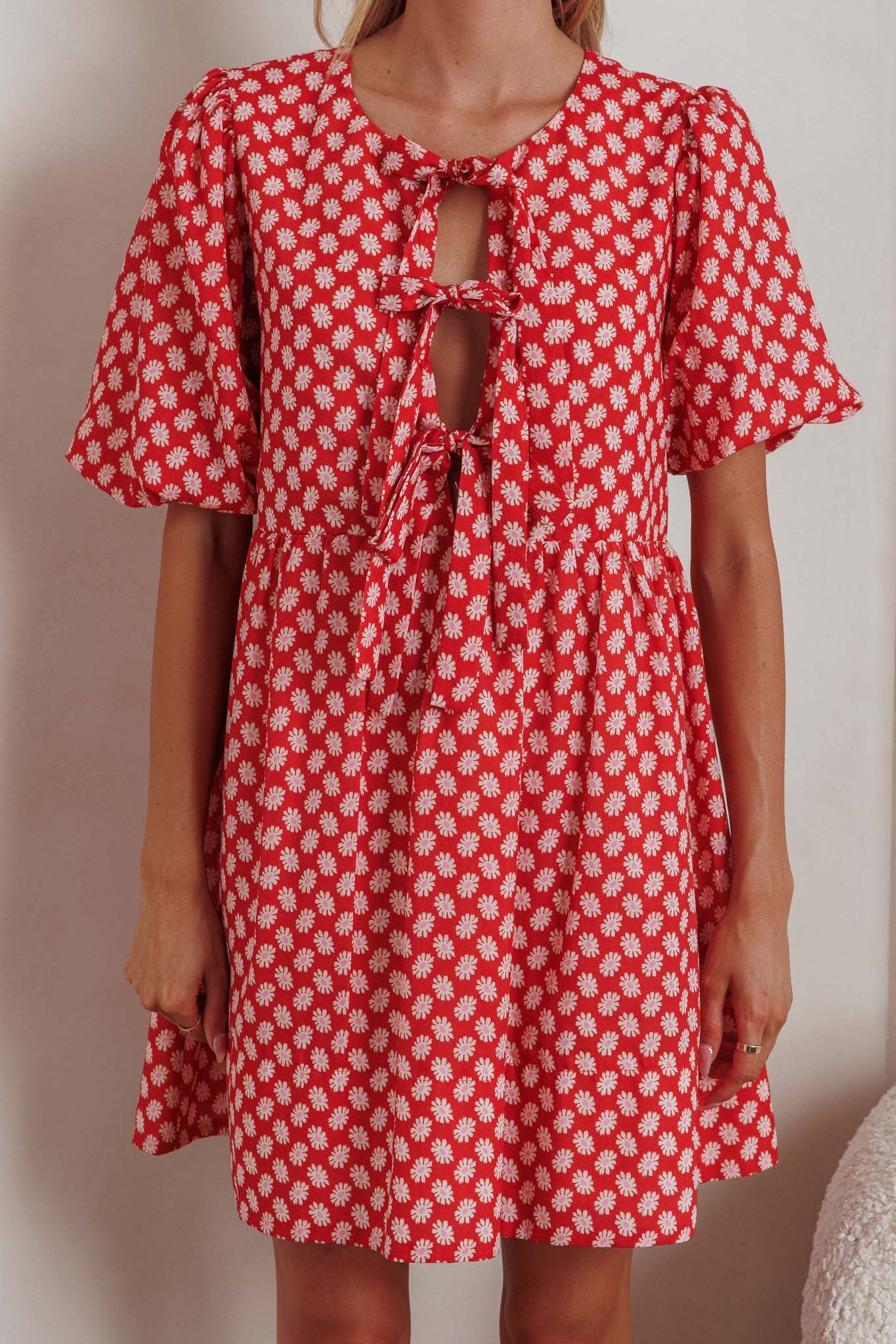 Tammy Dress- Red