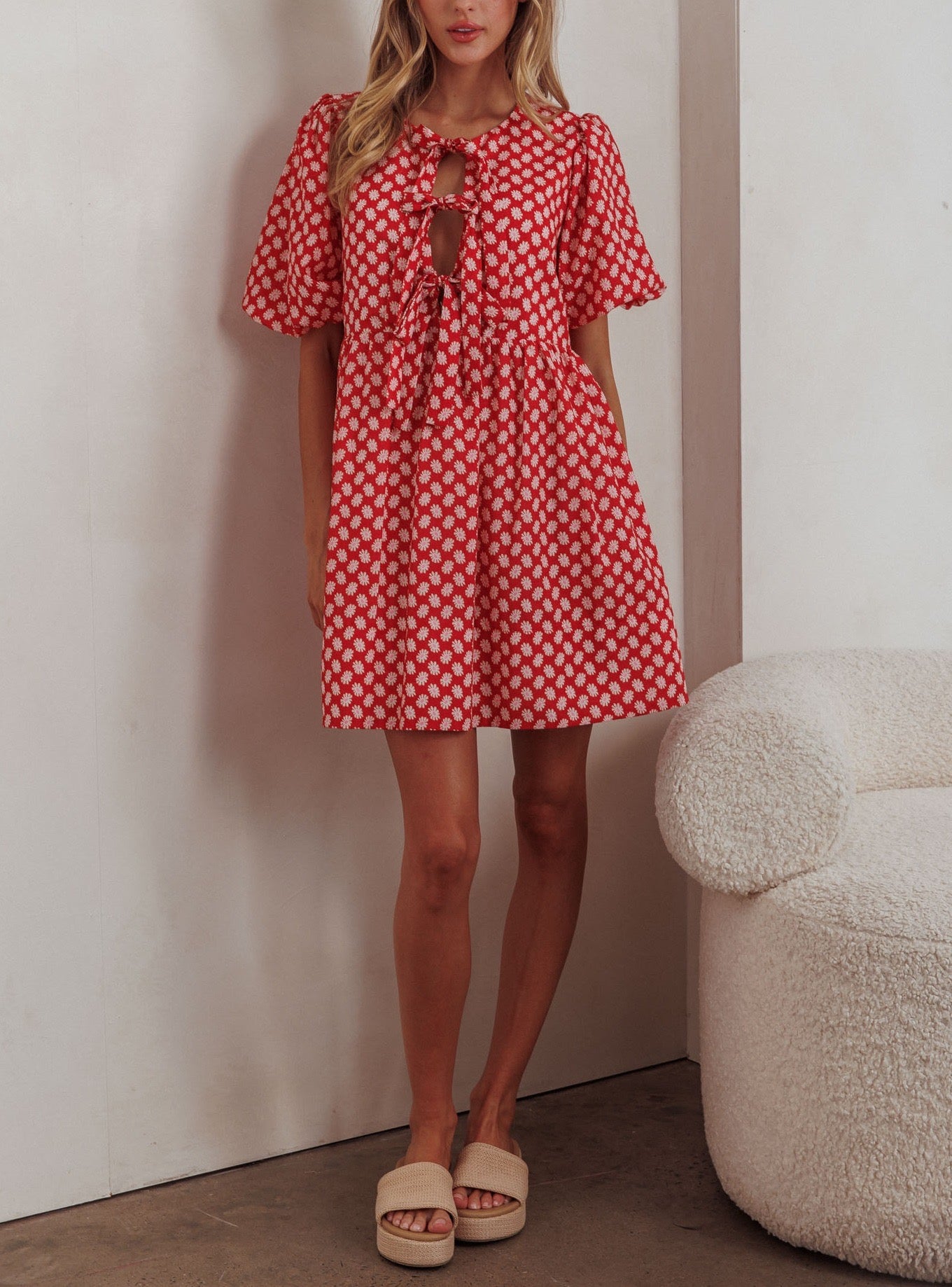 Tammy Dress- Red