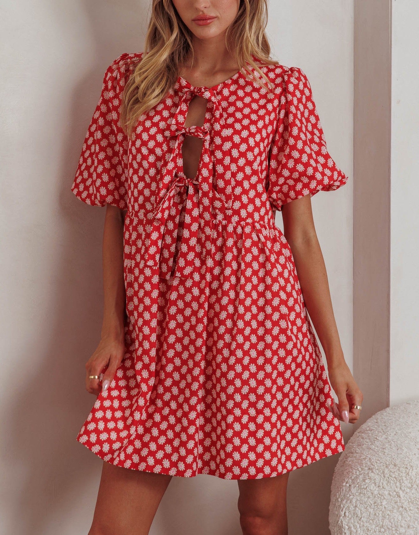 Tammy Dress- Red