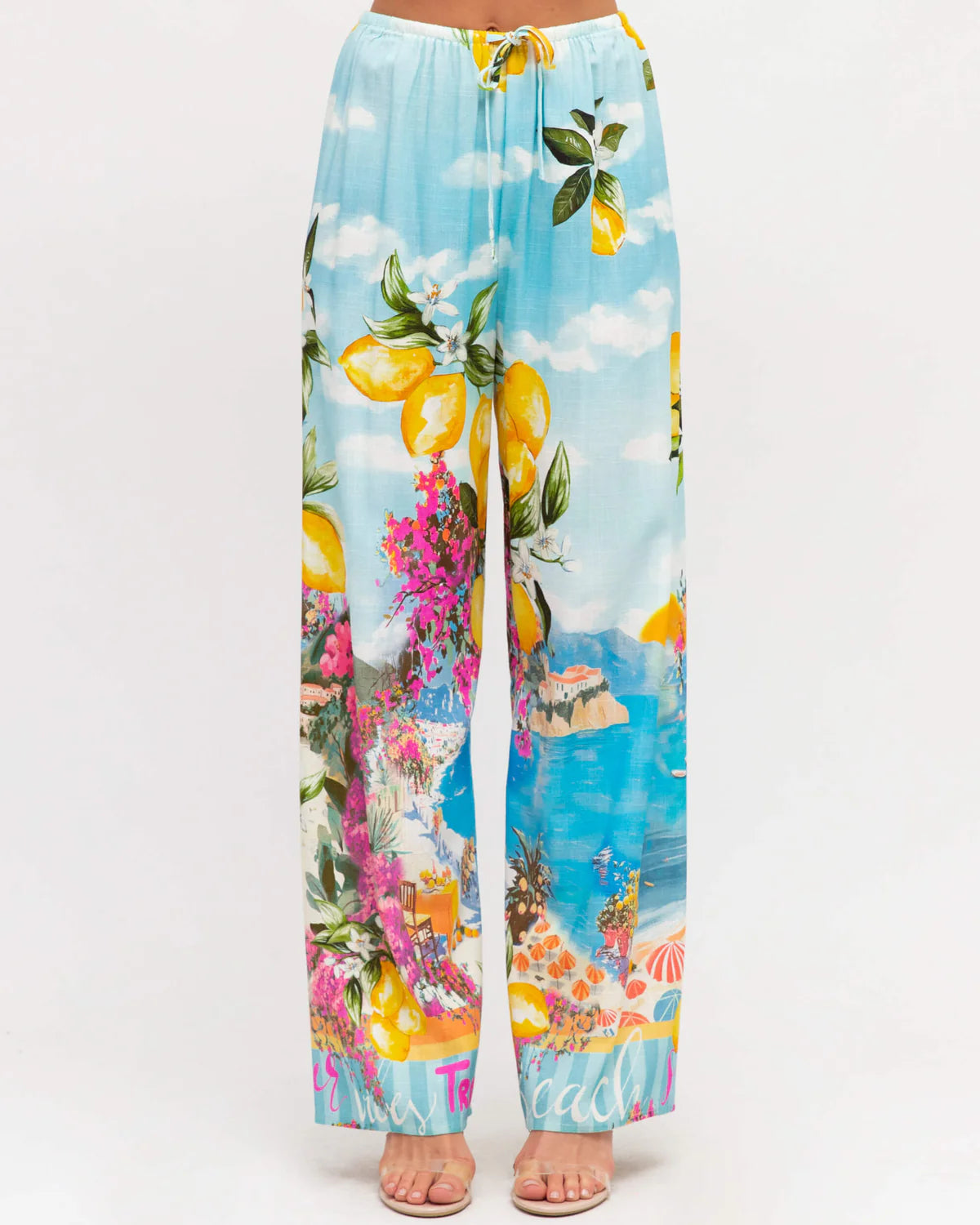 LIMONCELLO WIDE LEG PANTS