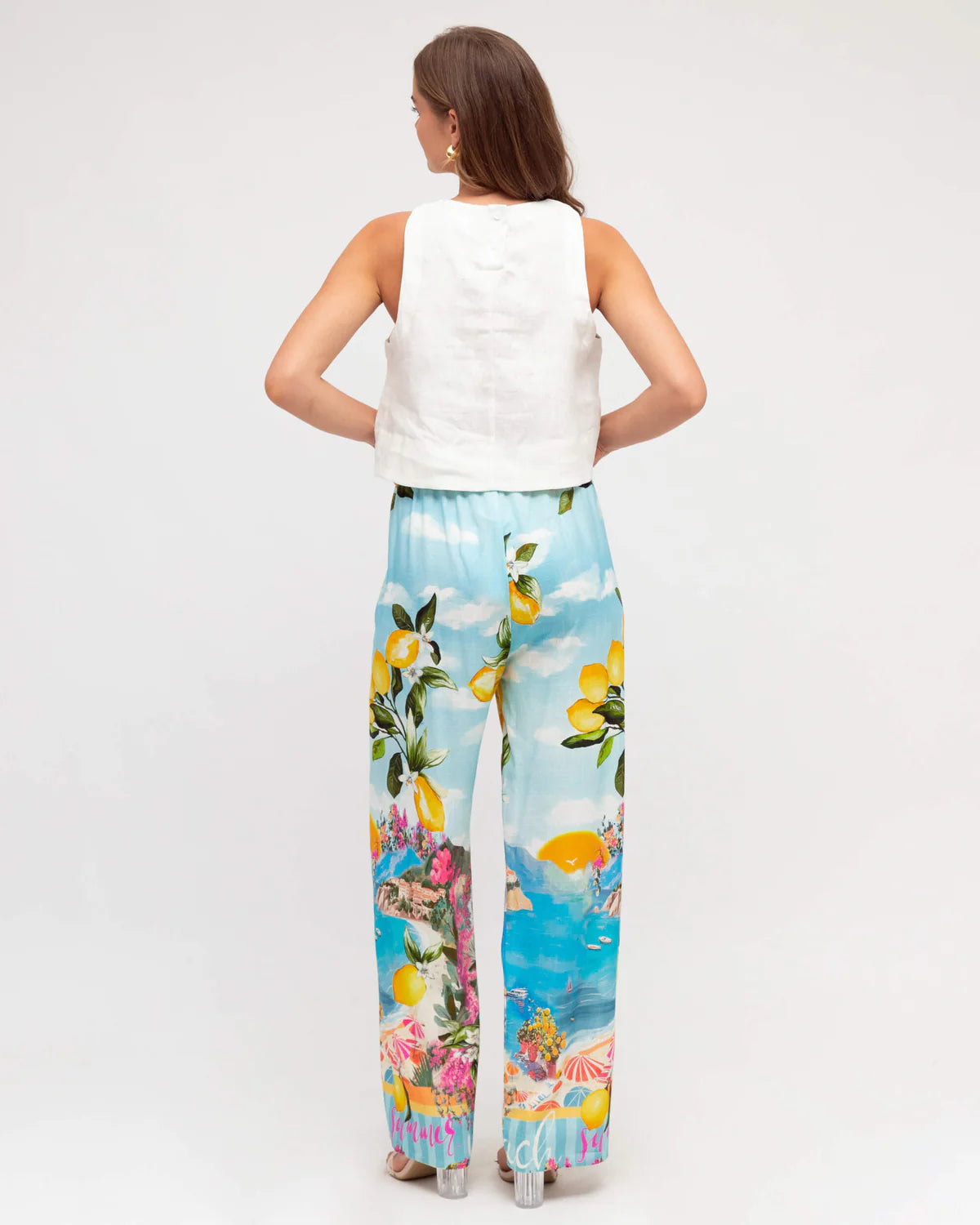 LIMONCELLO WIDE LEG PANTS